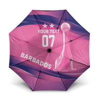 Barbados Cricket Custom Umbrella Royal Champions - Tropical Vibes - Wonder Print Shop