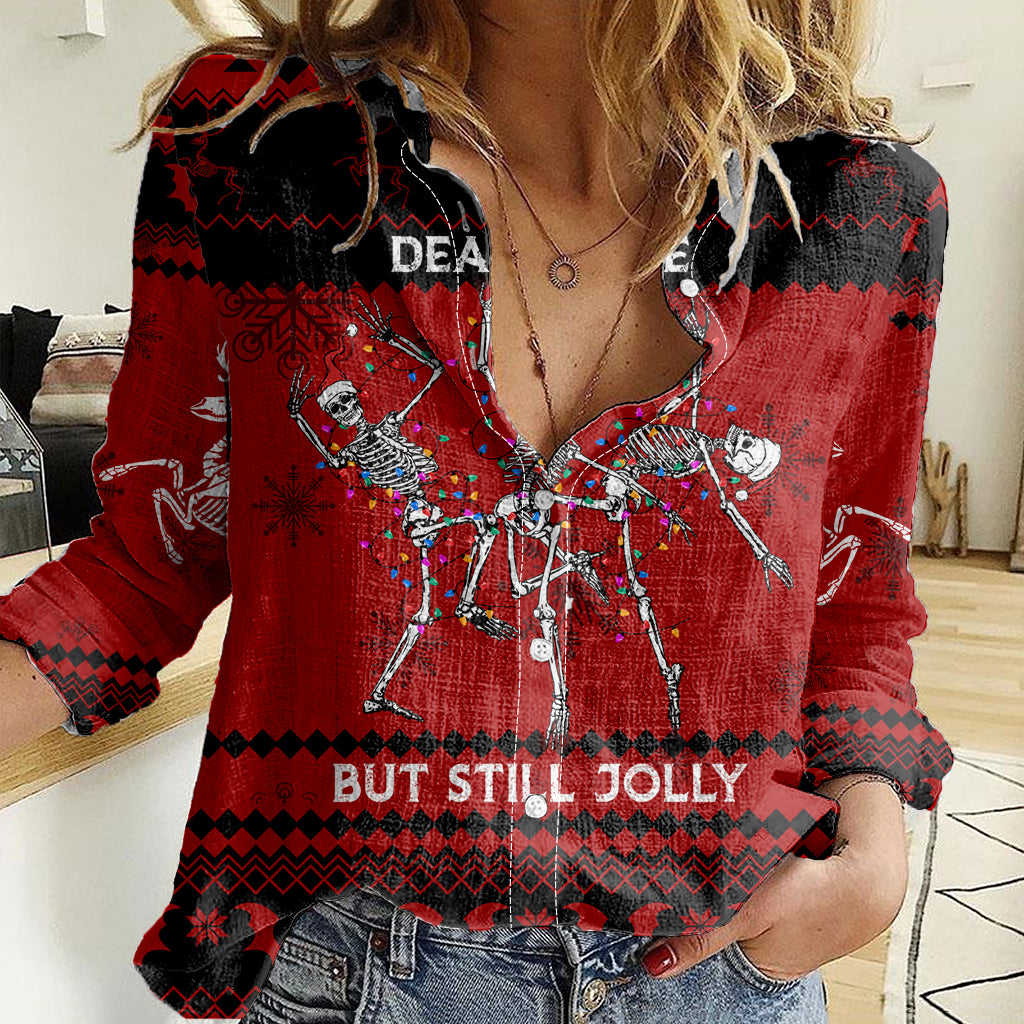 christmas-women-casual-shirt-jolly-skull-merry-creepmas