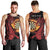 Wales Darts Personalised Men Tank Top Red Dragon Cymru Am Byth