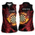 Wales Darts Personalised Women Sleeveless Polo Shirt Red Dragon Cymru Am Byth