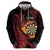 Wales Darts Personalised Zip Hoodie Red Dragon Cymru Am Byth