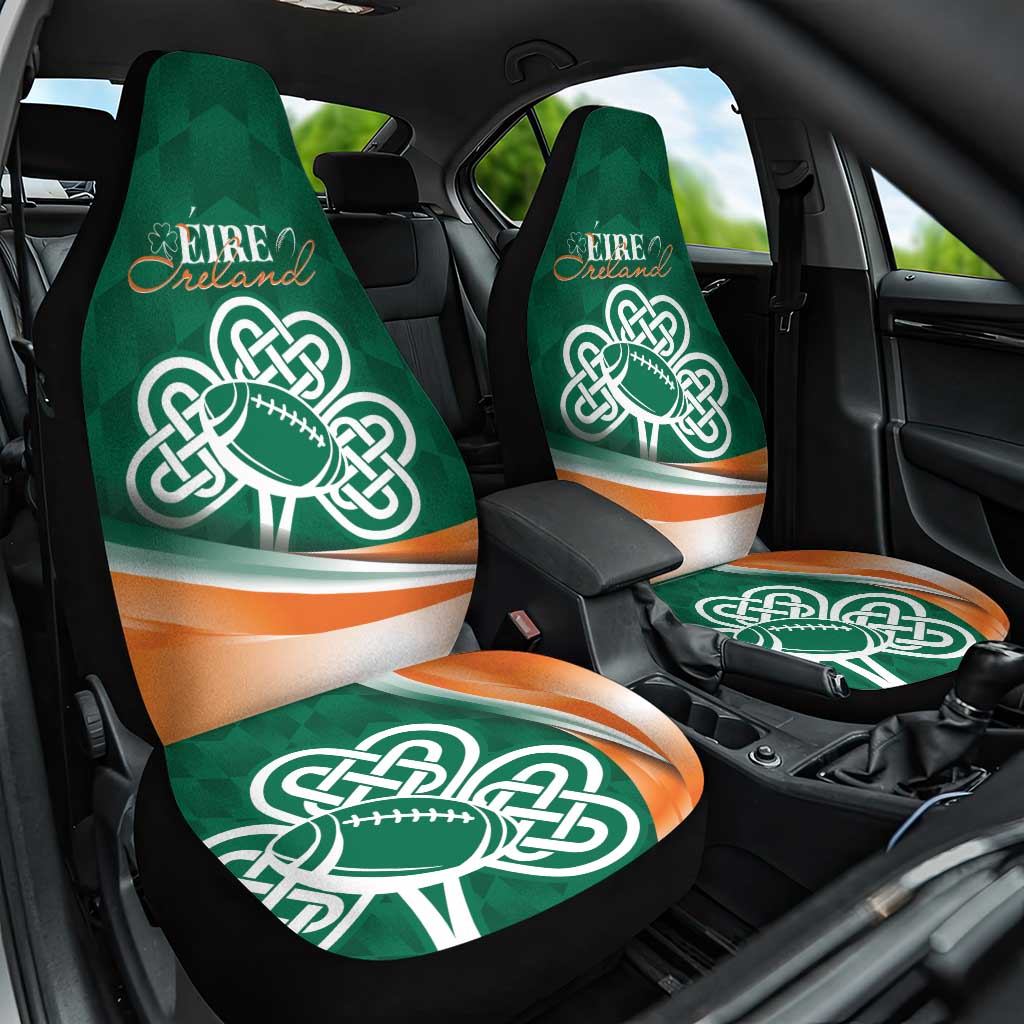 Éire Rugby Celtic Shamrock Car Seat Cover Ireland's Call