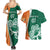 Éire Rugby Celtic Shamrock Couples Matching Summer Maxi Dress and Hawaiian Shirt Ireland's Call