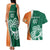 Éire Rugby Celtic Shamrock Couples Matching Tank Maxi Dress and Hawaiian Shirt Ireland's Call