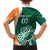 Éire Rugby Celtic Shamrock Family Matching Long Sleeve Bodycon Dress and Hawaiian Shirt Ireland's Call