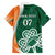 Éire Rugby Celtic Shamrock Family Matching Long Sleeve Bodycon Dress and Hawaiian Shirt Ireland's Call