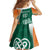 Éire Rugby Celtic Shamrock Family Matching Off Shoulder Maxi Dress and Hawaiian Shirt Ireland's Call