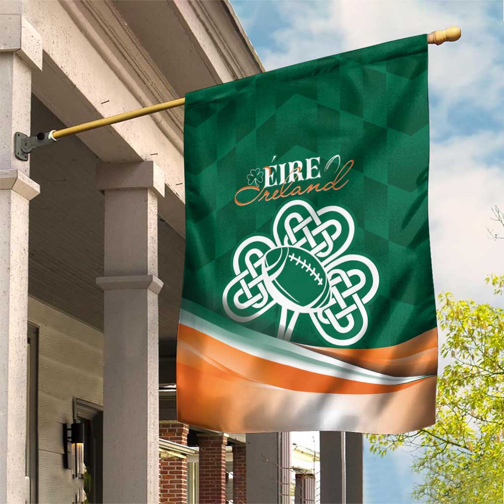 Éire Rugby Celtic Shamrock Garden Flag Ireland's Call