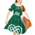 Éire Rugby Celtic Shamrock Kid Short Sleeve Dress Ireland's Call