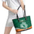 Éire Rugby Celtic Shamrock Leather Tote Bag Ireland's Call