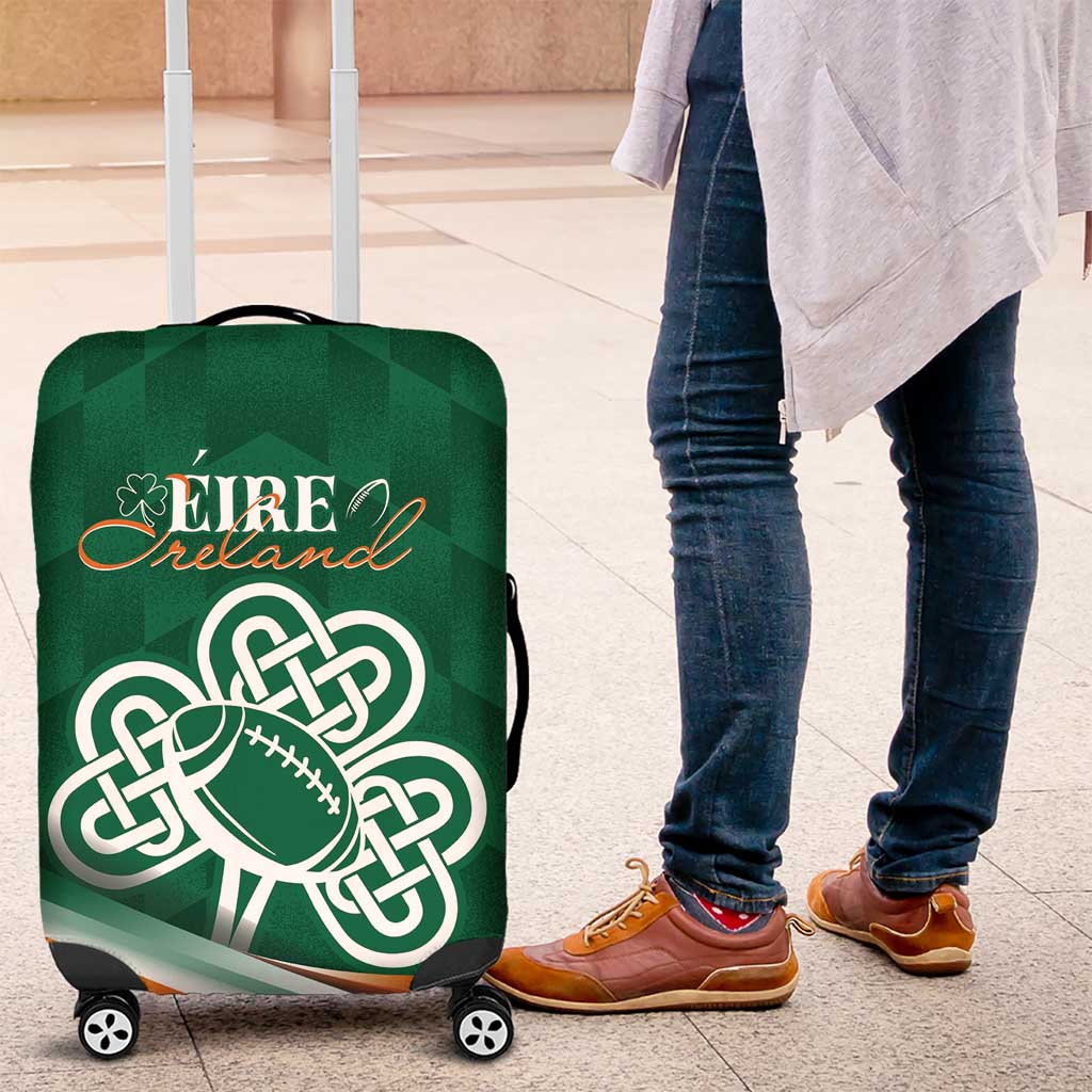 Éire Rugby Celtic Shamrock Luggage Cover Ireland's Call