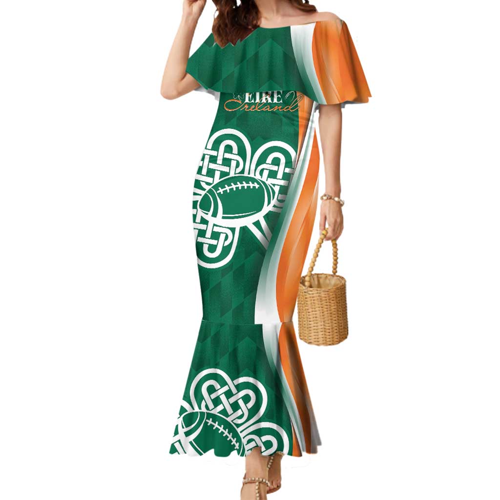 Éire Rugby Celtic Shamrock Mermaid Dress Ireland's Call