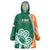 Éire Rugby Celtic Shamrock Wearable Blanket Hoodie Ireland's Call