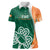 Éire Rugby Celtic Shamrock Women Polo Shirt Ireland's Call