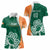 Éire Rugby Celtic Shamrock Women Polo Shirt Ireland's Call