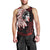 Native American MMIW Men Tank Top Red Handprint Grunge Style