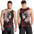 Native American MMIW Men Tank Top Red Handprint Grunge Style