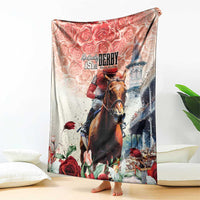 Kentucky Horse Racing Blanket 151st Derby Party