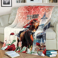 Kentucky Horse Racing Blanket 151st Derby Party