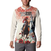 Kentucky Horse Racing Button Sweatshirt 151st Derby Party