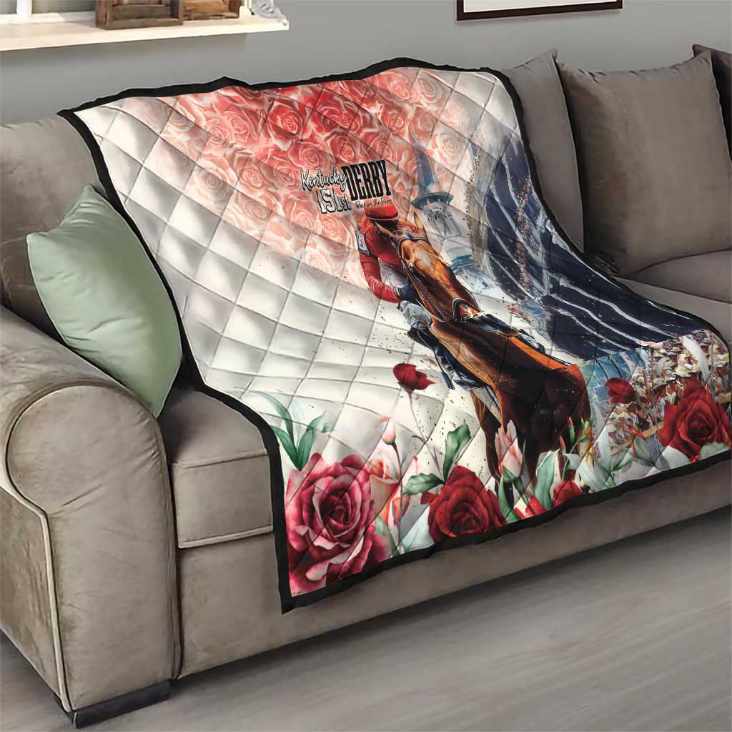Kentucky Horse Racing Quilt 151st Derby Party