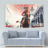 Kentucky Horse Racing Tapestry 151st Derby Party