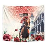 Kentucky Horse Racing Tapestry 151st Derby Party
