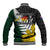 Personalised New Zealand Vs South Africa Rugby Baseball Jacket Rivals - Tribal Style LT7 - Wonder Print Shop