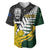 Personalised New Zealand Vs South Africa Rugby Baseball Jersey Rivals - Tribal Style LT7 - Wonder Print Shop