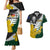 Personalised New Zealand Vs South Africa Rugby Couples Matching Mermaid Dress and Hawaiian Shirt Rivals - Tribal Style LT7 - Wonder Print Shop