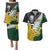 Personalised New Zealand Vs South Africa Rugby Couples Matching Puletasi Dress and Hawaiian Shirt Rivals - Tribal Style LT7 - Wonder Print Shop