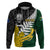 Personalised New Zealand Vs South Africa Rugby Hoodie Rivals - Tribal Style - Wonder Print Shop