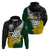 Personalised New Zealand Vs South Africa Rugby Hoodie Rivals - Tribal Style - Wonder Print Shop