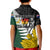 Personalised New Zealand Vs South Africa Rugby Kid Polo Shirt Rivals - Tribal Style - Wonder Print Shop