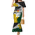 Personalised New Zealand Vs South Africa Rugby Mermaid Dress Rivals - Tribal Style - Wonder Print Shop