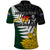 Personalised New Zealand Vs South Africa Rugby Polo Shirt Rivals - Tribal Style - Wonder Print Shop