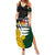 Personalised New Zealand Vs South Africa Rugby Summer Maxi Dress Rivals - Tribal Style - Wonder Print Shop