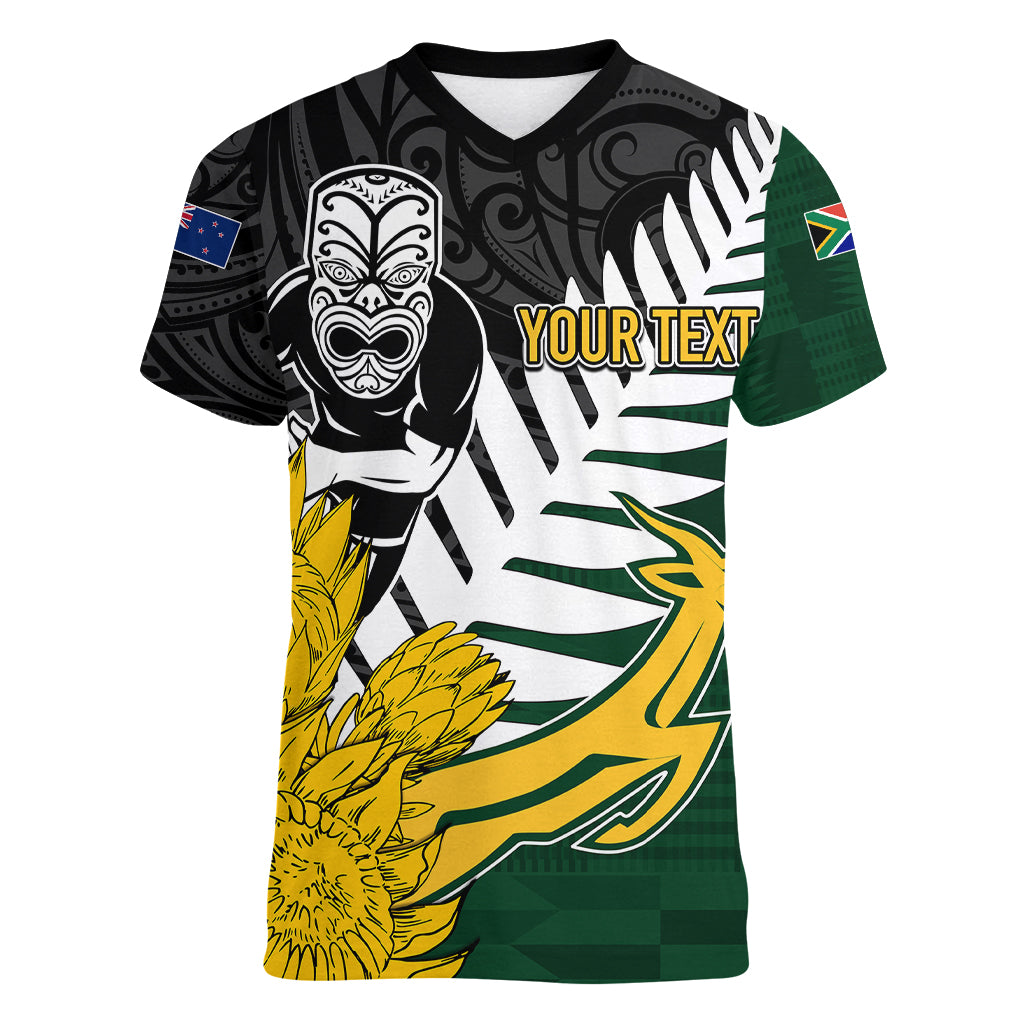 personalised-new-zealand-vs-south-africa-rugby-women-v-neck-t-shirt-rivals-tribal-style