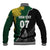 Personalised New Zealand Vs South Africa Rugby Baseball Jacket Rivals Dynamics LT7 - Wonder Print Shop