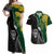 Personalised New Zealand Vs South Africa Rugby Couples Matching Off Shoulder Maxi Dress and Hawaiian Shirt Rivals Dynamics LT7 - Wonder Print Shop