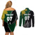 Personalised New Zealand Vs South Africa Rugby Couples Matching Off Shoulder Short Dress and Long Sleeve Button Shirts Rivals Dynamics LT7 - Wonder Print Shop