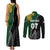 Personalised New Zealand Vs South Africa Rugby Couples Matching Tank Maxi Dress and Long Sleeve Button Shirts Rivals Dynamics LT7 - Wonder Print Shop