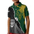 Personalised New Zealand Vs South Africa Rugby Kid Polo Shirt Rivals Dynamics - Wonder Print Shop