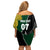 Personalised New Zealand Vs South Africa Rugby Off Shoulder Short Dress Rivals Dynamics - Wonder Print Shop