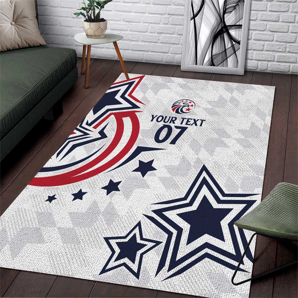 USA Rugby 2024 Custom Area Rug GO Eagles Assemble LT7 - Wonder Print Shop