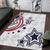 USA Rugby 2024 Custom Area Rug GO Eagles Assemble LT7 - Wonder Print Shop