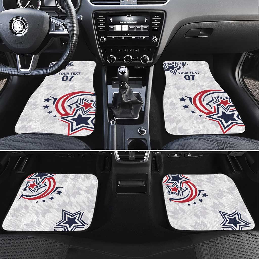 USA Rugby 2024 Custom Car Mats GO Eagles Assemble LT7 - Wonder Print Shop