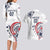 USA Rugby 2024 Custom Couples Matching Long Sleeve Bodycon Dress and Hawaiian Shirt GO Eagles Assemble LT7 - Wonder Print Shop