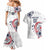 USA Rugby 2024 Custom Couples Matching Mermaid Dress and Hawaiian Shirt GO Eagles Assemble LT7 - Wonder Print Shop