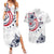 USA Rugby 2024 Custom Couples Matching Summer Maxi Dress and Hawaiian Shirt GO Eagles Assemble LT7 - Wonder Print Shop